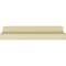 Ekena Millwork 6"H x 4 1/2"P x 7 5/8"F x 94 1/2"L Maria Traditional Smooth Crown Moulding MLD03X04X05TR - alternate 4